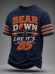 Men's Football Gameday Gift For Football Fans Casual Tee