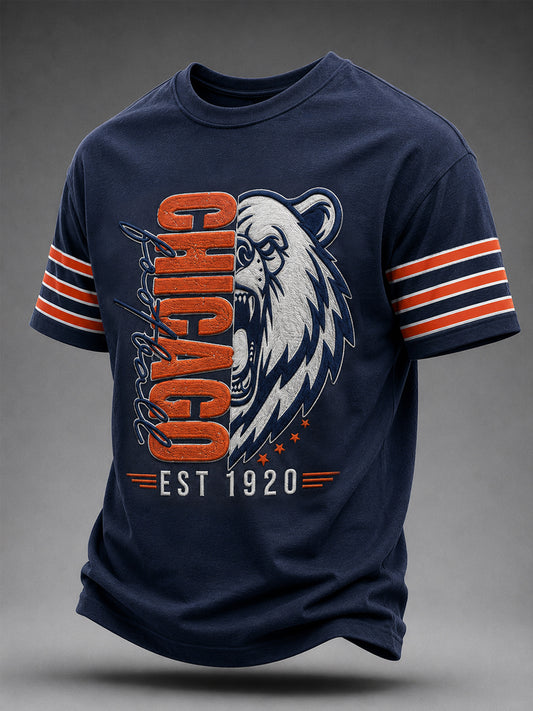 Men's Football Gameday Gift For Football Fans Casual Tee