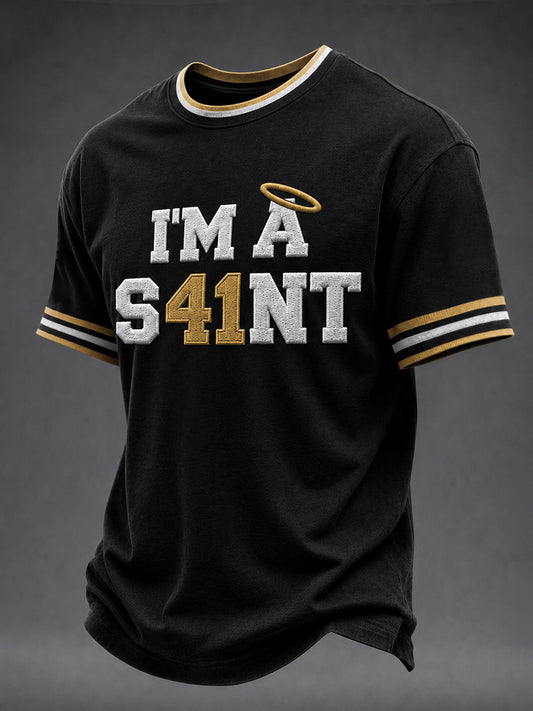Men's America Football Printed T-shirt