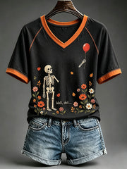Women's Well Shit Skull T-Shirt