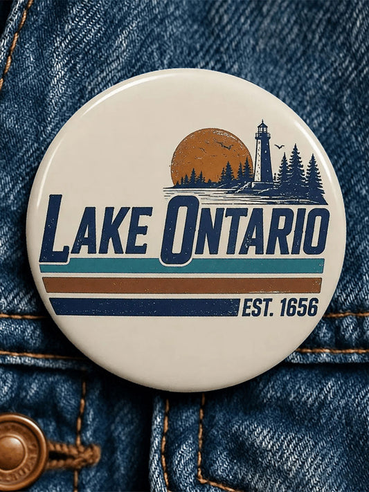 Lake Ontario Printed Badge