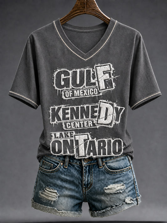 Women's short-sleeved T-shirt