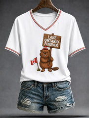 Women's Lake Ontario Always And Forever Short Sleeve T-shirt