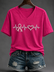 Women's Breast Cancer Short-sleeved T-shirt