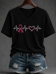 Women's Breast Cancer Short-sleeved T-shirt