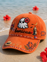 Unisex Halloween in Puerto Rico Printed Hat