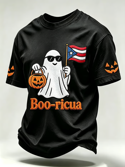 Men's Halloween in Puerto Rico Printed short sleeves t-shirt