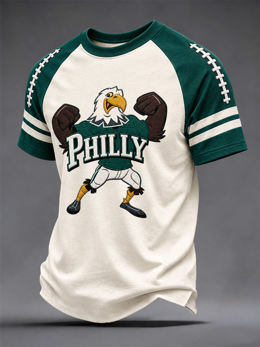 Men's Football Gameday Gift For Football Fans Casual Tee