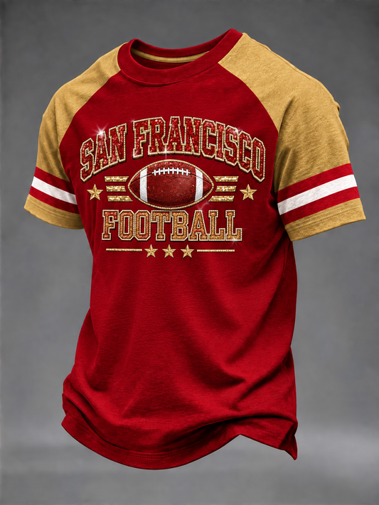 Men's Football Gameday Gift For Football Fans short sleeve t-shirt