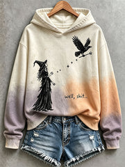 Women's Halloween Witch Hoodie
