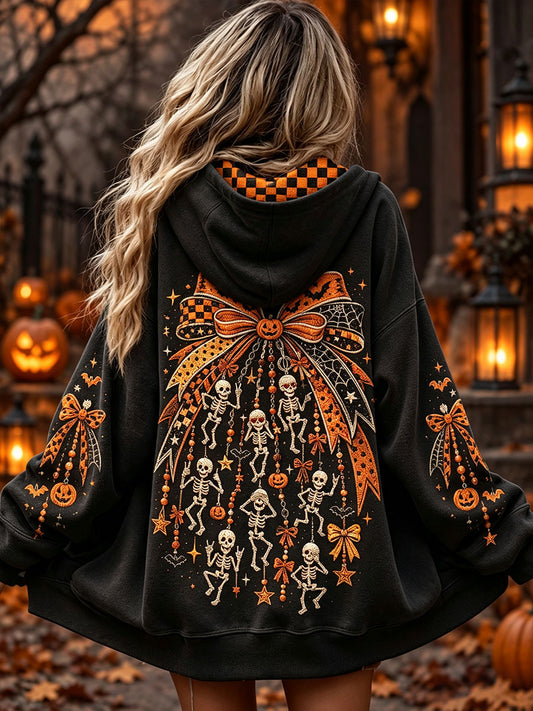 Women's Halloween Skeleton Jackets