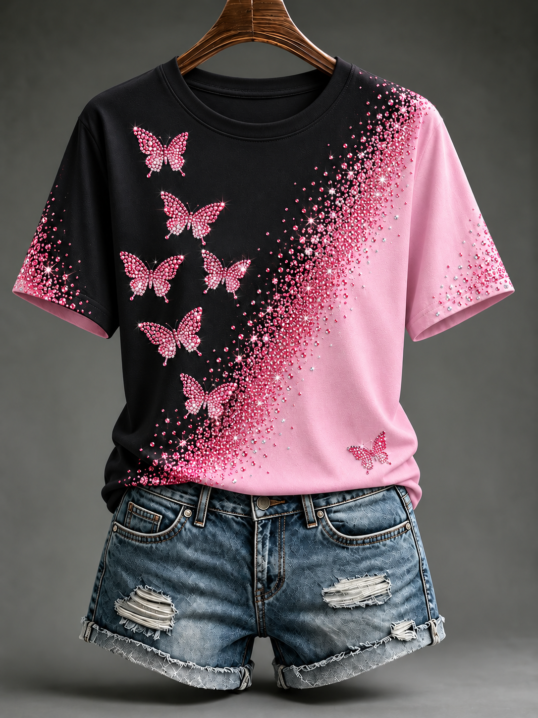 Women's Breast Cancer Short-sleeved T-shirt