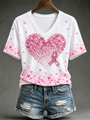 Women's Breast Cancer Short-sleeved T-shirt