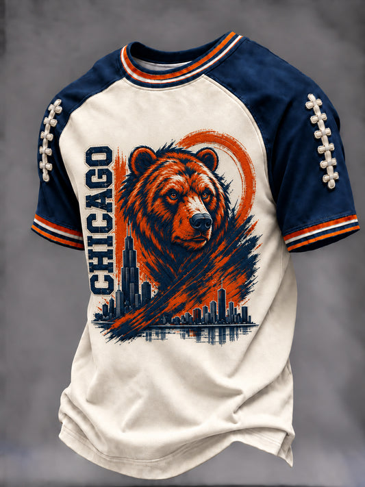 Men's Football Gameday Gift For Football Fans Short Sleeve T-shirt