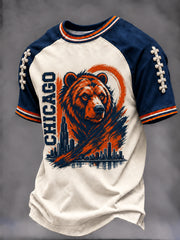 Men's Football Gameday Gift For Football Fans Short Sleeve T-shirt