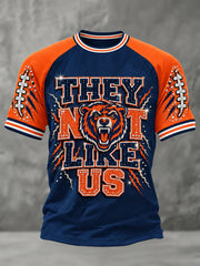 Men's Football Gameday Gift For Football Fans Casual Tee