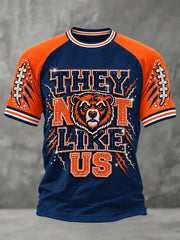 Men's Football Gameday Gift For Football Fans Casual Tee