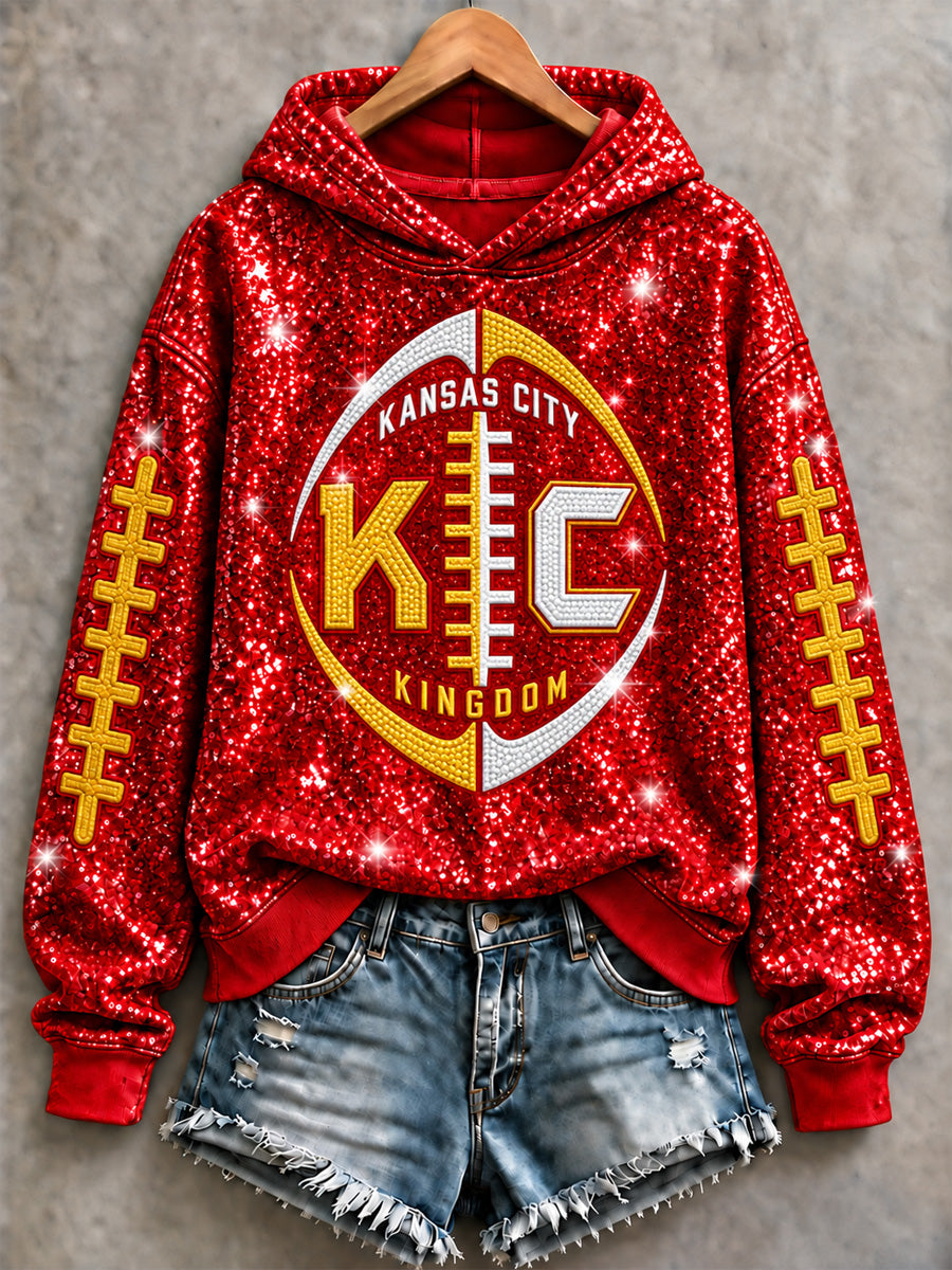 Women's Football Gameday Gift For Football Fans Sweatshirt