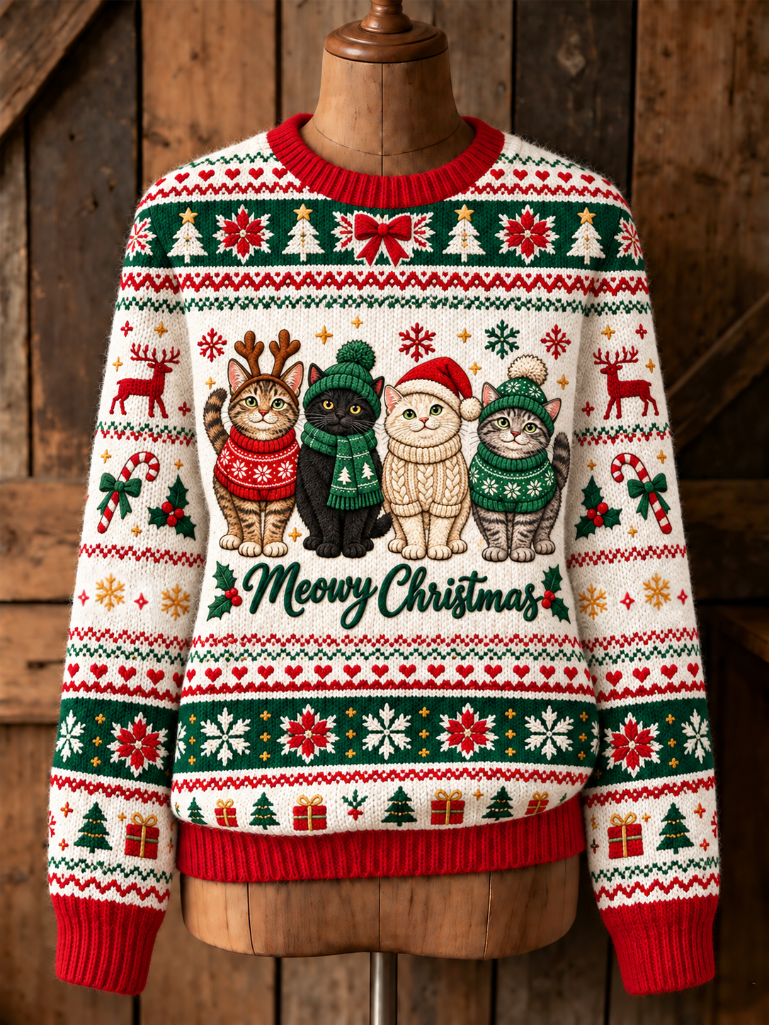 Women's Christmas Long-sleeved Sweater