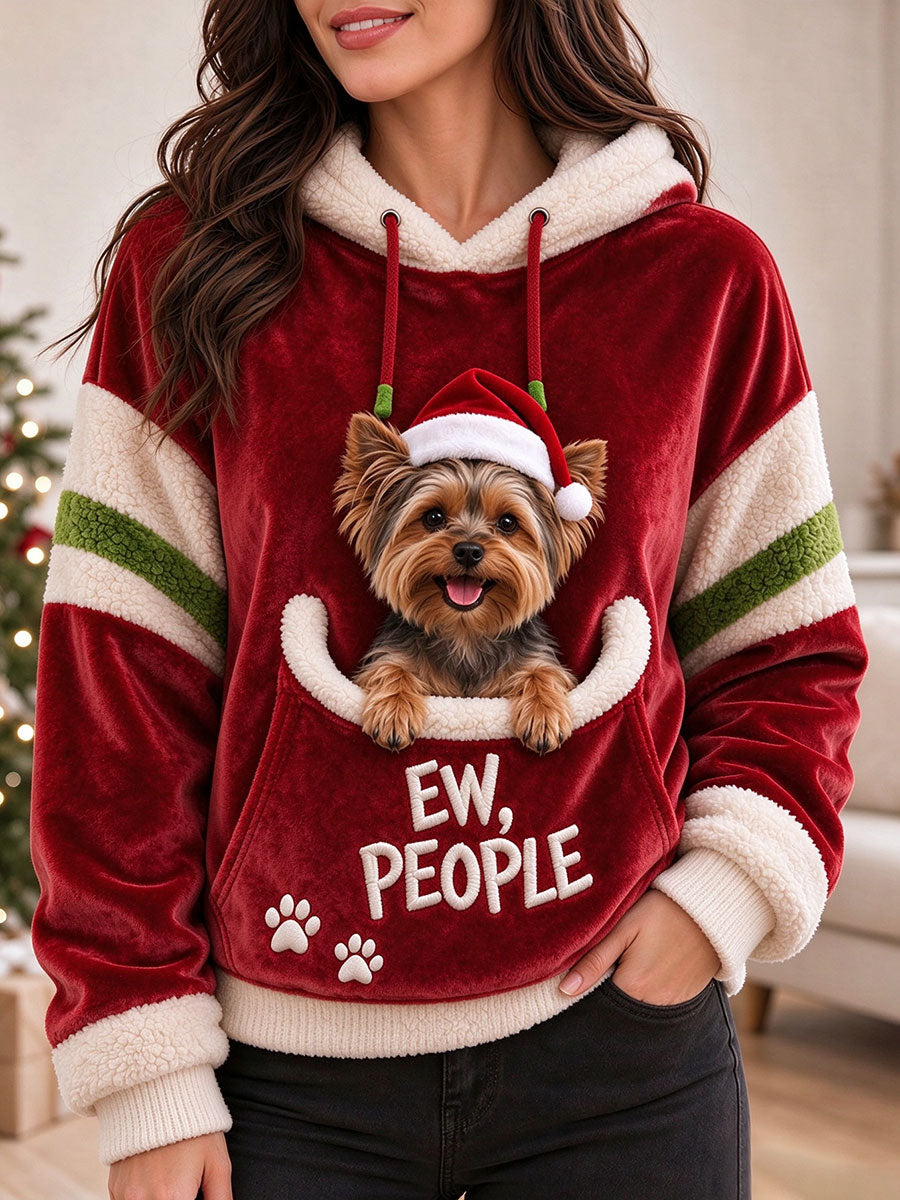 Women's Cute Yorkshire Terrier Hoodie