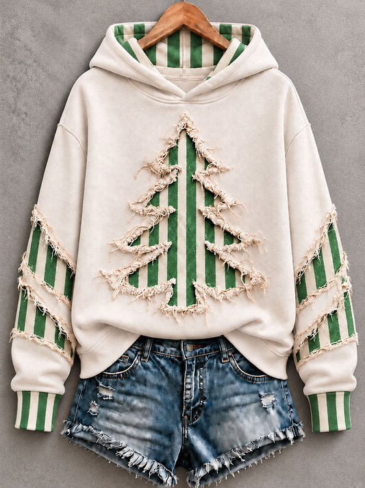 Women's Christmas tree Regular Hoodie