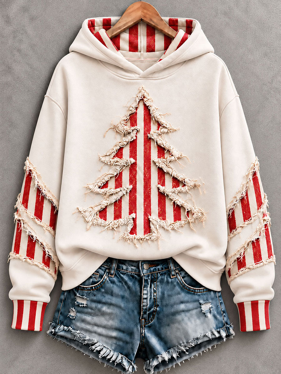 Women's Christmas tree Regular Hoodie