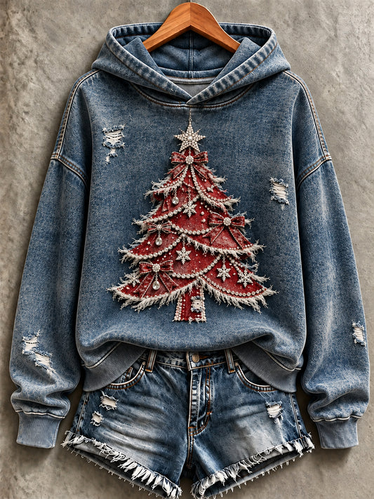 Women's Christmas Print Sweatshirt