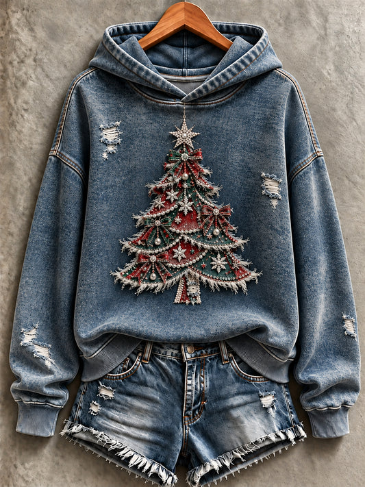 Women's Christmas Print Sweatshirt