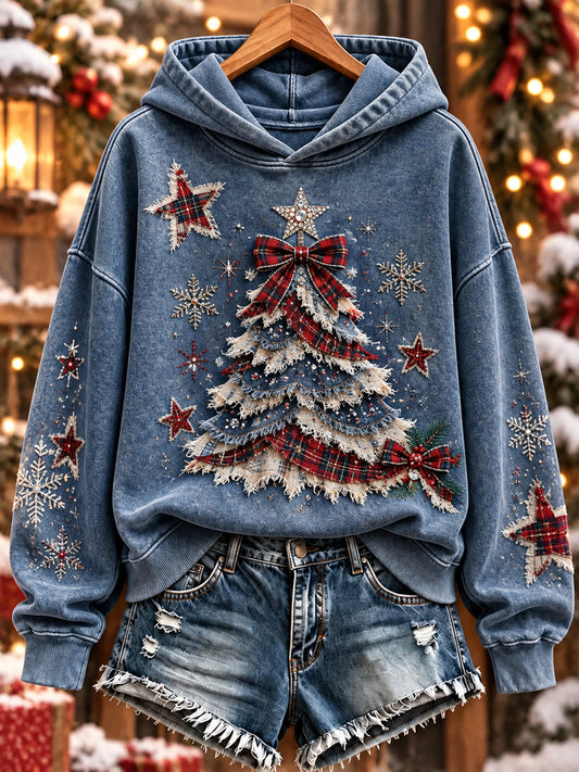Women's Christmas Print Sweatshirt