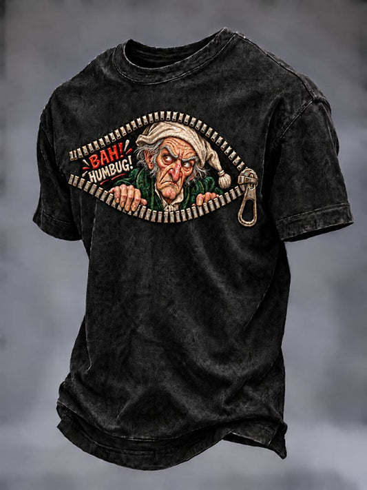 Men's Bah Humbug Print T-shirt