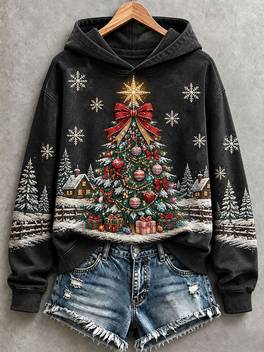 Women's Christmas Tree Hoodie