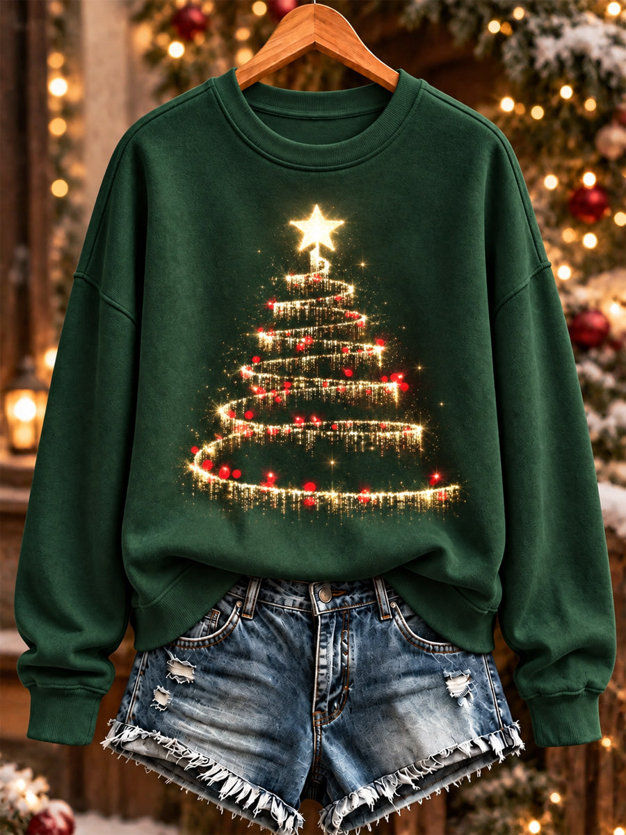 Women's Christmas Print Sweatshirt