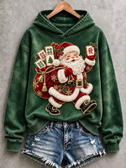 Women's Mahjong Santa Claus Hoodies