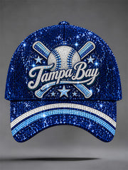 Unisex Tampa Bay Baseball Lover Print Hat