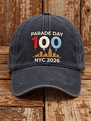 Thanksgiving Parade Print Casual Unisex  Hat