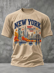 Men's Women’s Thanksgiving Day Parade Commemorative Graphic Casual T-shirt