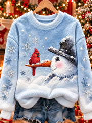 Women’s Christmas Print Casual Sweatshirt